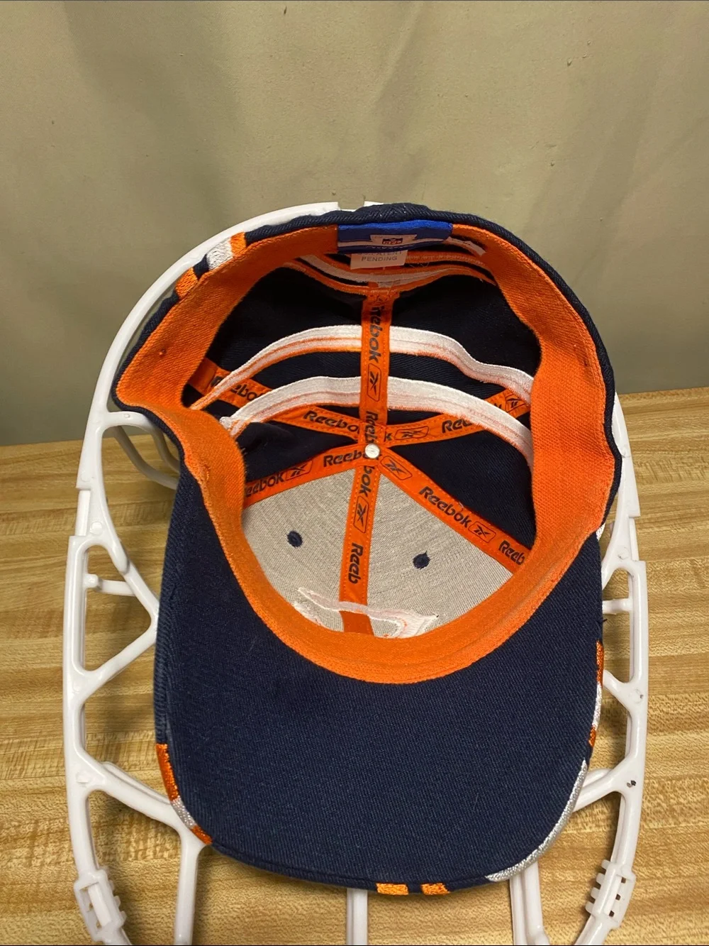 Vintage Reebok NFL Equipment Chicago BearsSideline Hat Flames Size L/XL
